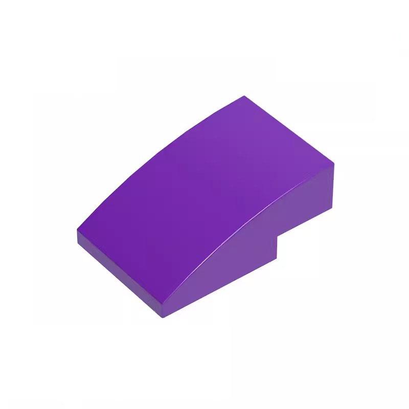 20pcs MOC 24309 Slope Curved 3 x 2 No Studs Construction Blocks Parts DIY Bricks Bulk Model Instructive Instructive Tech Parts Playthings