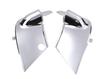 Hino Dutro Chrome Mirror Stay Cover Bracket Set with Side Passenger Side Universal Aftermarket Custom Part for Toyota (Left & Right) - Standard,