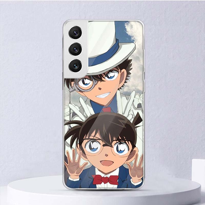 Anime Detective Conan Weiche Hülle Für Samsung Galaxy S25 S24 S23 S22 Ultra Handyhülle S20 FE S21 Plus S25Ultra S24U Funda Coque S