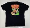 Monster Burgers Graphic T-shirt Men XL Black Short Sleeve
