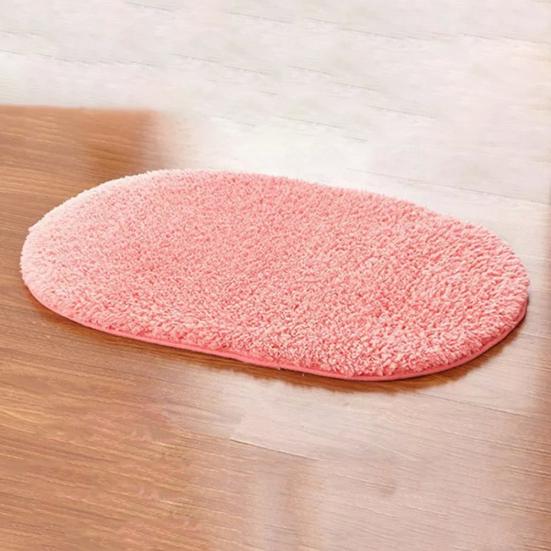 Yousheng Einfarbig Flauschig Rutschfest Wasseraufnahme Badezimmer Schlafzimmer Matte Pad Teppich Teppich