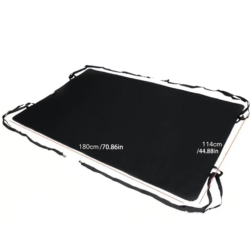 RV Rear Barn Door Awning Cover Waterproof Camping Tailgate Car Trailer RV Accessories Sunshade