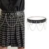 Women's Belt Punk Circle Chain Belt Decorative Skirt Jeans Waist Chain