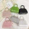 Borsa Estiva in PVC Gelatina Borsa a Conchiglia Borsa a Mano alla Moda Borsa per Bambini a Tracolla Borsa da Donna
