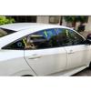 6pcs Car Sticker Delete For Honda Civic 10th Gen 2016-2019 4dr Sedan New