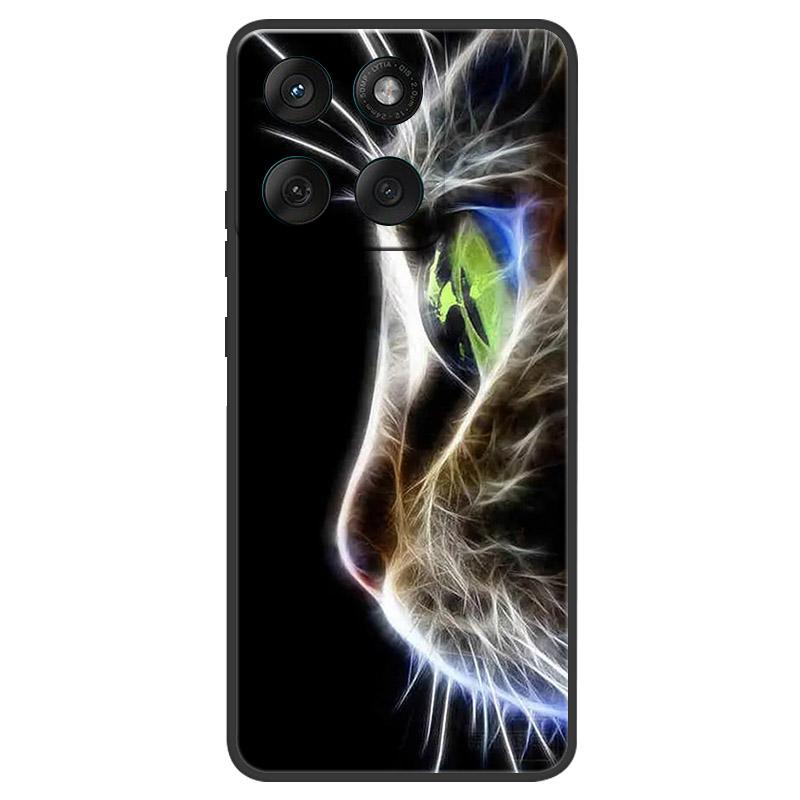 Para Motorola Edge 60 60s Pro Capa XT2507-1 Capa de Celular Cool Fashion Lobo Leão Para Moto Edge60 Edge60s Pro Capa Flexível de Silicone TPU