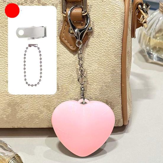 Sensor Light Rechargeable Purse Light Touch-Sensitive Heart Cloud Shaped LED Bag Lamp Women USB Charging Compact Wallet Light