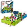 LEGO Disney Hercegnők Pán Péter és Wendy Kalandos Mesekönyv 43220 Játék Építőkockák Ajándék Kaland Fantázia Lányoknak 5+ Éves Kortól
