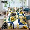 Home Living Luxus 3D Barock Bettwäsche Set Komfortable Bettbezug Set Kinder Bettwäsche Set Königin und König EU/US/AU/UK Größe