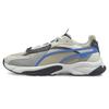 Rs-Connect Splash Comfortable Mesh Shock Absorbing Non-Slip Durable Low-Top Training Running Shoes Unisex Sneaker Gray White 381910-02