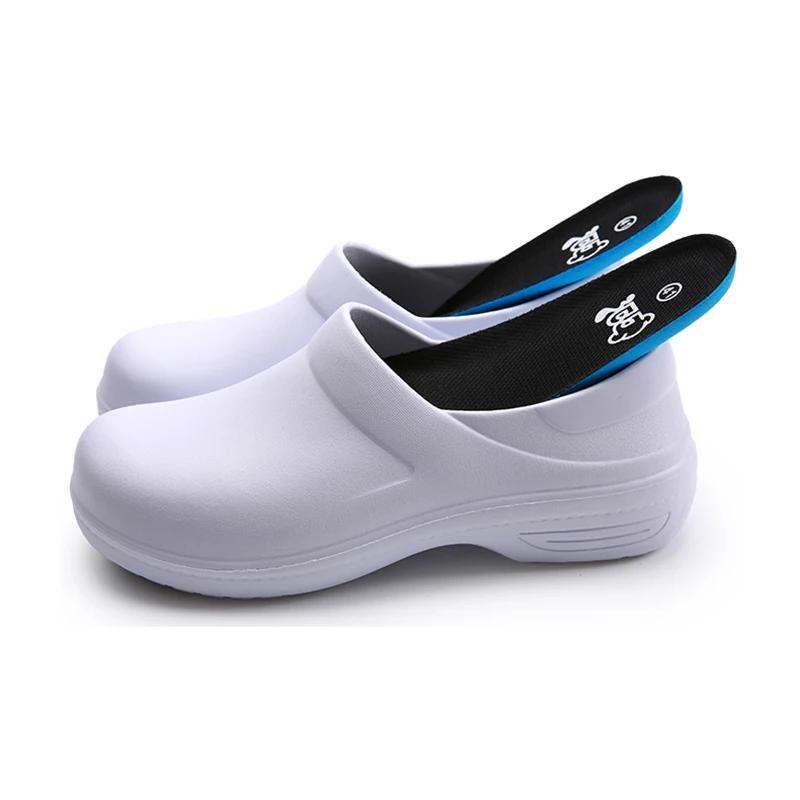 Unisex Pantofle Protiskluzové Vodotěsné Olejoodolné Kuchyňské Pracovní Boty Šéfkuchaře Mistr Hotelová Restaurace Nazouvací Ležérní Boty Zapatillas