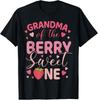 Grandma Of The Berry Sweet One Strawberry First Birthday T-Shirt Unisex T-Shirt