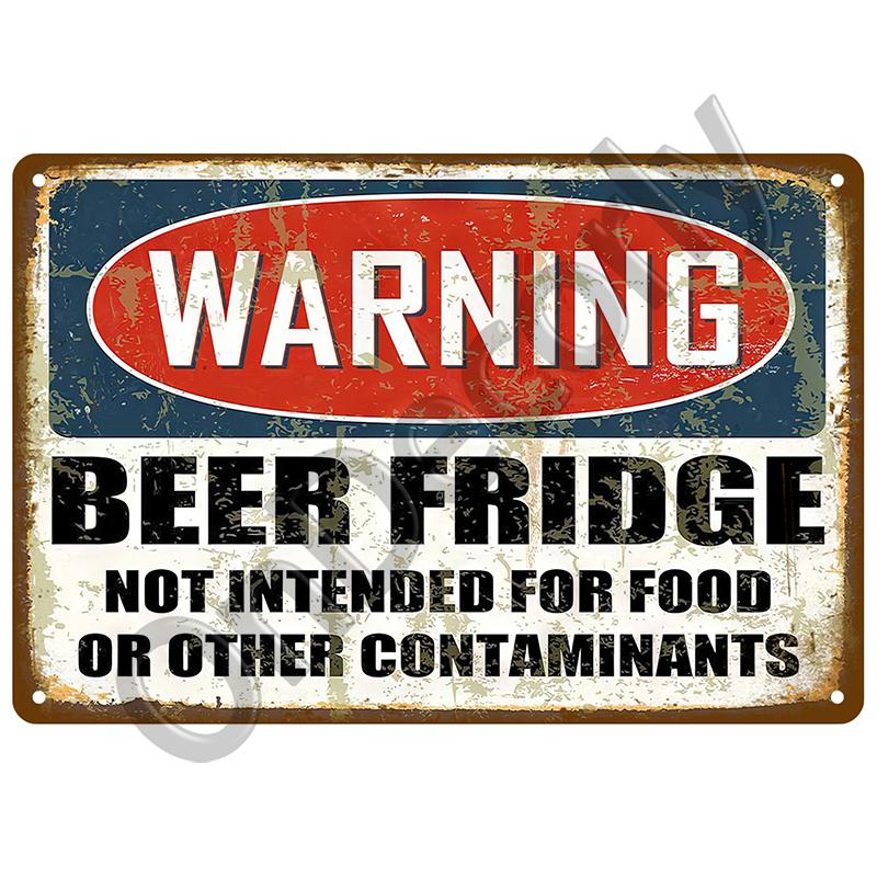 Vintage Tin Sign Wall For Pub Bar Man Cave Decorative Plates Decor Art Retro Drink Beer Wine Metal Sign Poster Whiskey Plaque