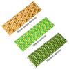25pcs Reusable Cocktail Drink Decoration Drinking Tubes Party Supplies Bamboo Straws Paper Tubes