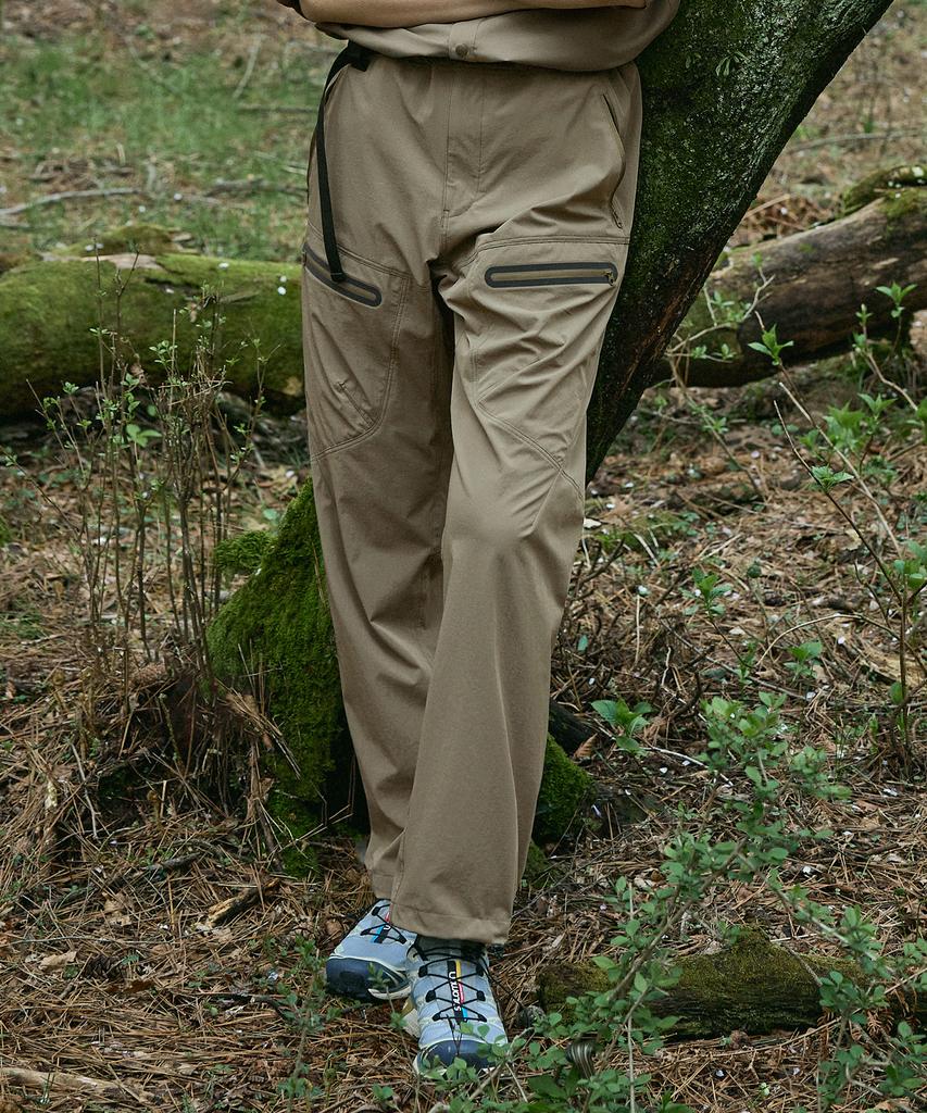 Kaempeusaideu C3 Double-Line Webbing Pants Beige Cpt101