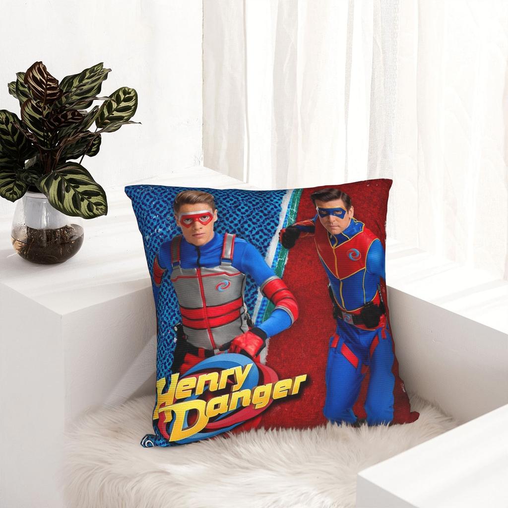 Henry Danger Capitano Uomo E Ragazzo Pericolo Federa Stampa Copricuscino Decorazione Copricuscino da Lancio Casa