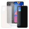 Case and Screen Protector - FZ - Samsung Galaxy A02S - TPU - Silicone - 3 Tempered Glass