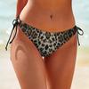Bottoms Womens High Waist Swimming Vintage Basic Style Full Coverage Bikini Split Swimsuit Briefs Swimming Trunk