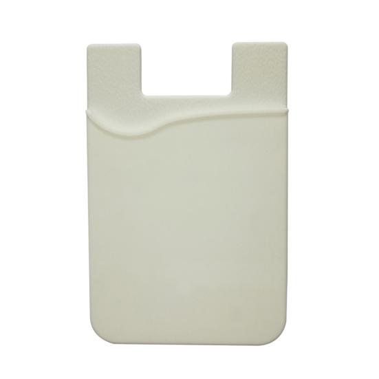 Slimme Siliconen Mobiele Kaart Stick-on Telefoon Portemonnee Cash Creditcard Houder Pouch