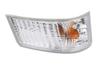 2012-2021 Canter Lentille de Clignotant, Chromée, Remplacement OEM, Lampe d'Habillage Personnalisée, Mitsubishi Fuso, Universel, Aftermarket (Côté gauche passager)
