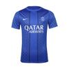 Paris Saint-Germain 25-26 Season Training Warm-Up Short Sleeve Football Shirt Men Tops Blue HJ7150-406