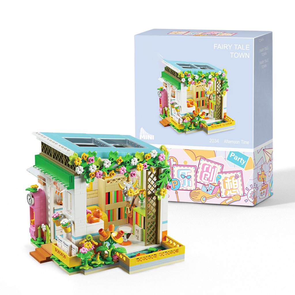 Shop Architecture Building Sets for Adults 3D Construction Set City Street View Brick Home Decoration Creative Gift Girl Gift