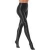 Kvinne skinnende olje skinnende strømpebukse tights Leggings skinnende hold opp strømper Undertøy