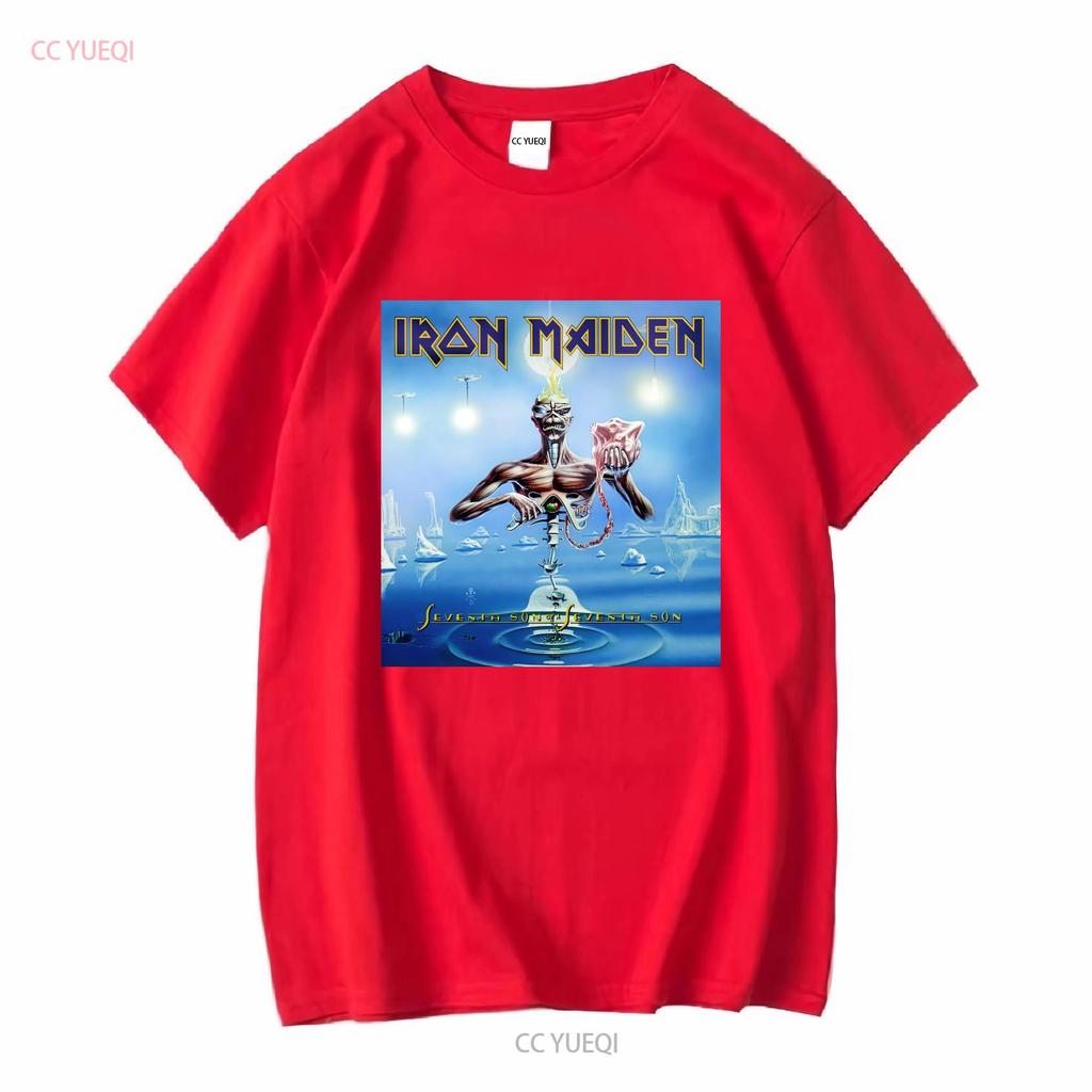 HOT NEW Iron Seventh Son T SHIRT Size S 5XL Vintage Washed Homme Graphic Breathable Comfortable Stretched Top For Everyday Wear