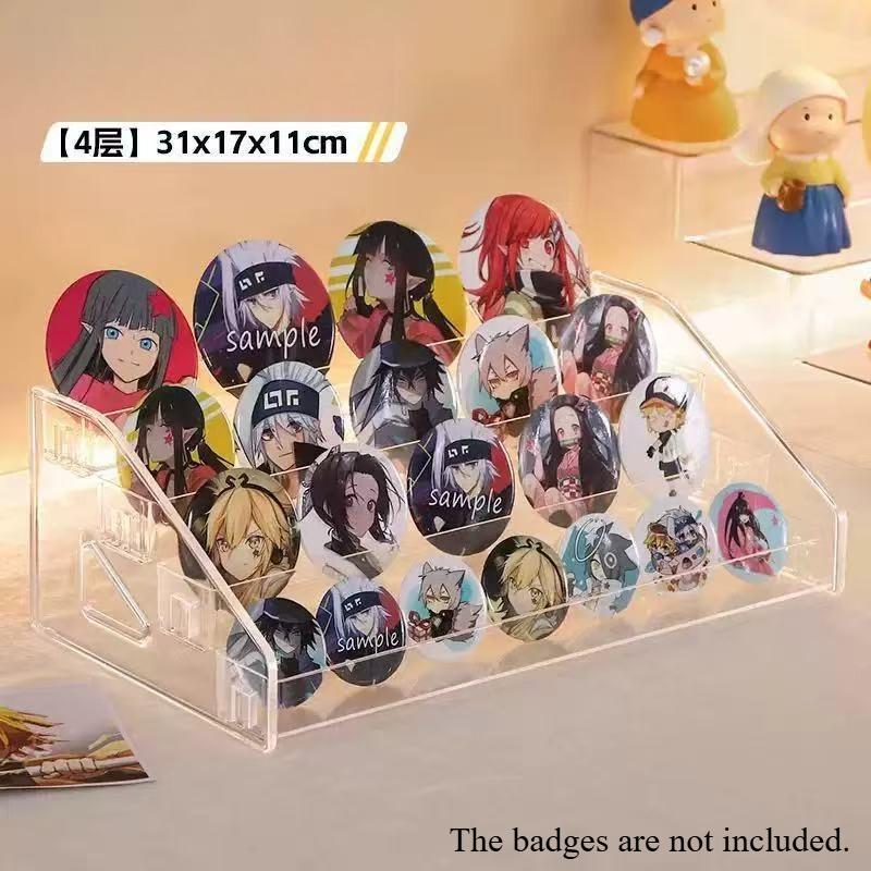 Card and Greeting Card Transparent Desktop Storage Rack Assembly, Star Card Flower Shop Gift Shop Storage Display Rack