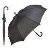 ITTEN Produced by 65cm Long Suitable for Both Sunny and Rainy UV Protection or Rain Long Umbrella Wpc. Umbrella, Black, Days, Windproof, (90% Higher),