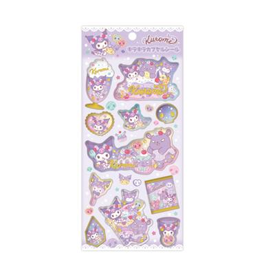 K Company Sanrio Characters Sparkly Capsule Sticker 2 Kuromi SAC-KCP2-KU