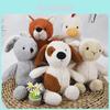 Plush Dog Chicken Animal Toy With Pp Cotton Filling For Kids And Teens Bed Decor