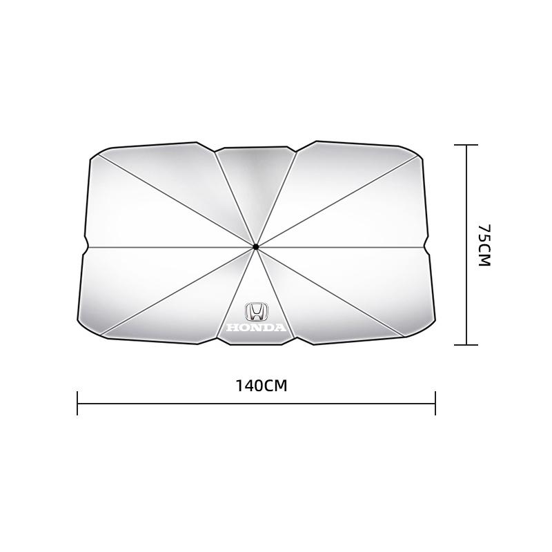 Car Sunshade Umbrella Car Front Window Sunshade Cover For Honda Civic Accord Fit Jazz Pilot CRV Odyssey Passport City Shuttle LV4