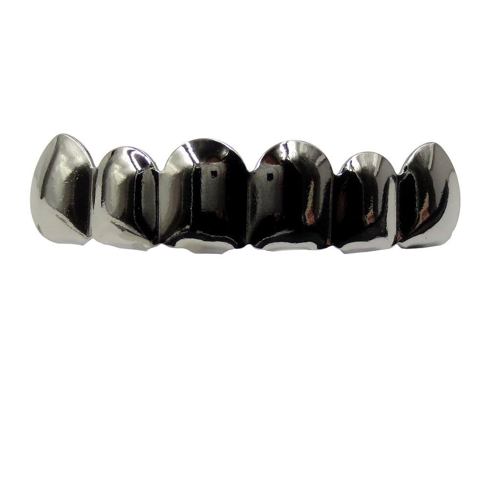 European Hot Item: Real Gold Plated Hip Hop Fangs Mouthguard Grillz Decoration