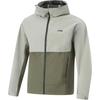 Li Ning Comfortable Casual Minimalist Hooded Zipper Versatile Windbreaker Men Outerwear Dusty-Gray-Green Tea-Green AFDV537-2