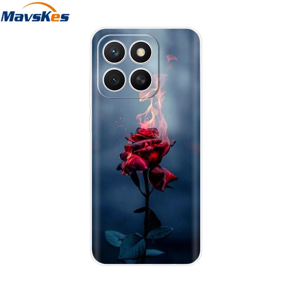 Für Honor X8c Hülle HonorX8C 2025 Neue Mode Cartoon Rückseite Weiches TPU Klare Handyhüllen Für Honor X8c Fundas Taschen Schutz