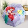 Mermaid,Fish Automatic Umbrella - Tri-fold Portable Umbrella, Best Holiday Gift for Men and Women, Durable Iron Frame, Playful Design, Sturd