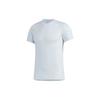 adidas Training Sports Short Sleeve T-Shirt Men Tops Light-Sky-Blue GM5067