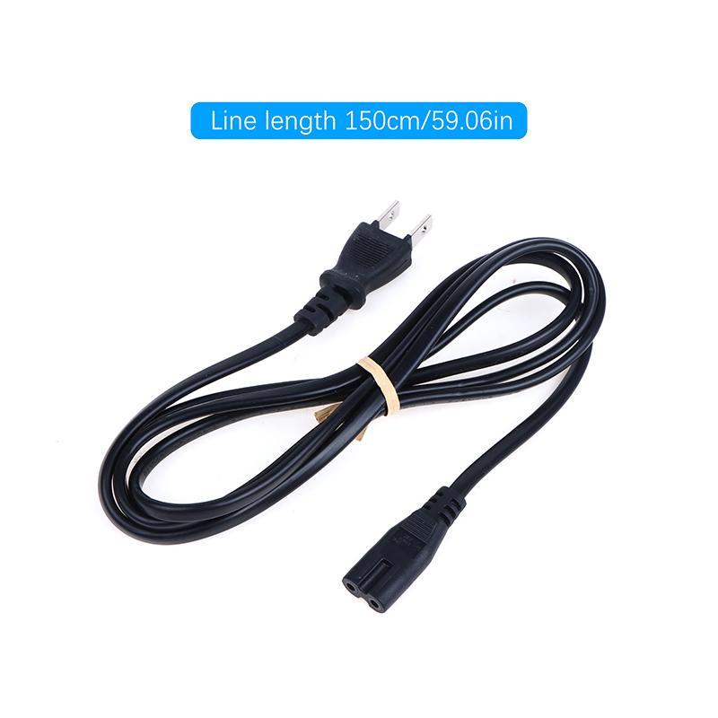 Ps5 Power Cord 8-Character Wire Power Cord Supply Us Standard Cable Ps5 Flat Plug Charging Cable Host Power Connection Cable