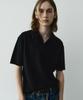 NOIRER Layered V-Neck Half Knit (Black)