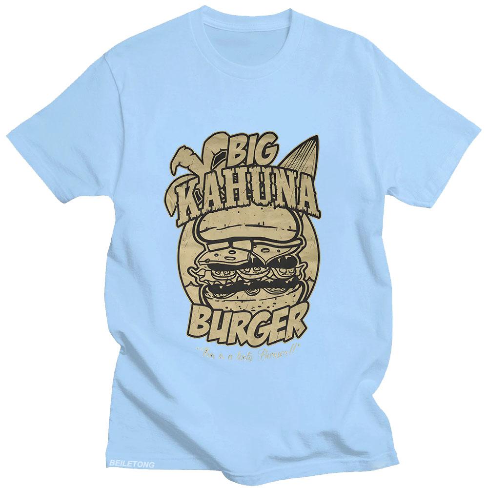 Big Kahuna Burger T Shirt Aesthetic Clothes Harajuku Kawaii Teeshirt Cartoon Print Cute Comfortable Tshirt Sudaderas Soft Tops