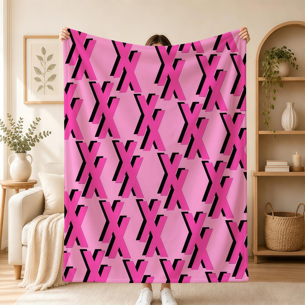 Rapper M-MGK Blanket For Soft Warm Knee For Bedroom Living Room Bed Sofa Camping Picnic Office Gift