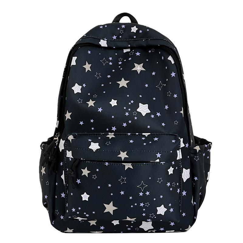 Schüler Schultasche Damen Sternenmuster Rucksack