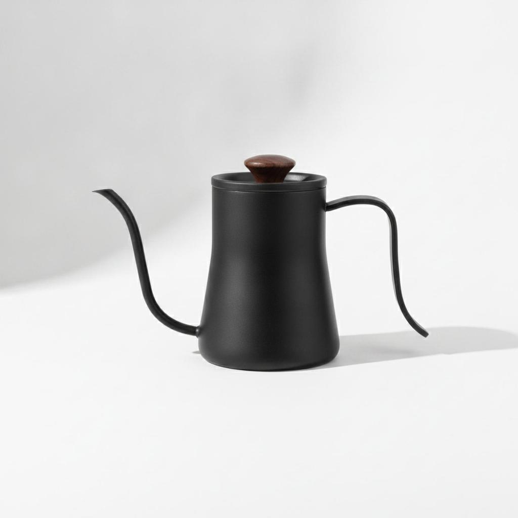 304 Stainless Steel Pour-over Coffee Kettle Teflon Coated Gooseneck
