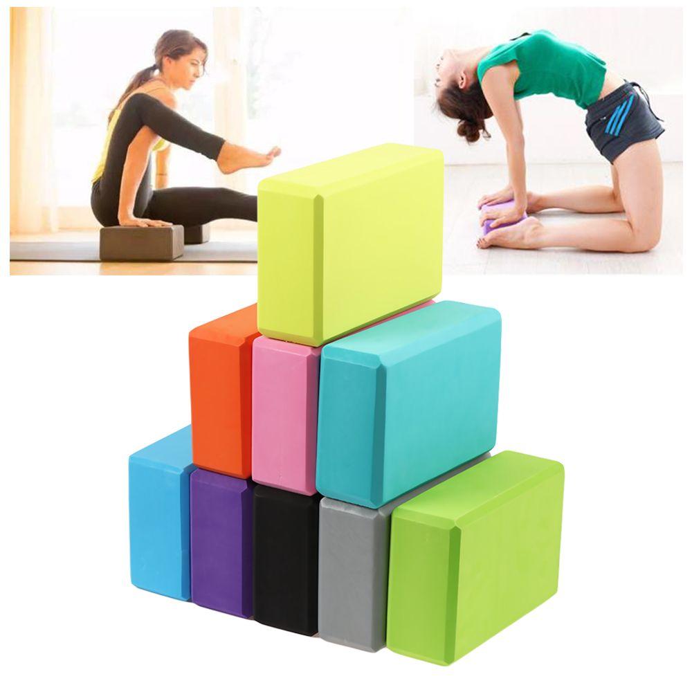 Body Shaping Sports Stretching Fitness Equipment Gym Foam Yoga Block Brick Exercise Pilates