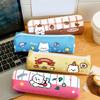 Cute Puppy Pencil Case Large Capacity Pencil Pouch Cartoon Students Stationery Bag for Pens Markers Back-to-School Gift