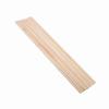 10db barkácsolás fából készült kézműves botok tiplik rúd Sweet Trees faszerszám 0,6cm*30cm