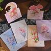 3D Flower Creative Greeting Card - Birthday, Teacher's Day, Thank You Card