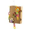 Parrot Chewing Toy Paper/ Rattan Parrots Beak Grinding Toy Bites Resistant Cockatiels Parakeets Hangings Bird Molar Toy