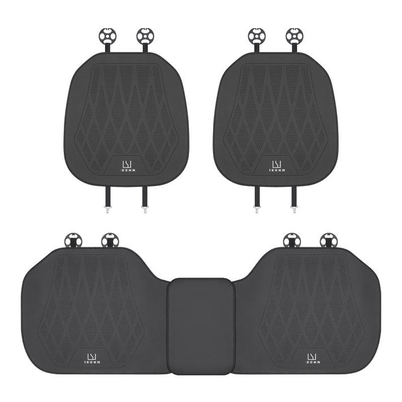 Universal Leather Seat Cover Set for Zeekr 001/X/009: Four-Season, Three-Piece Interior Accessories